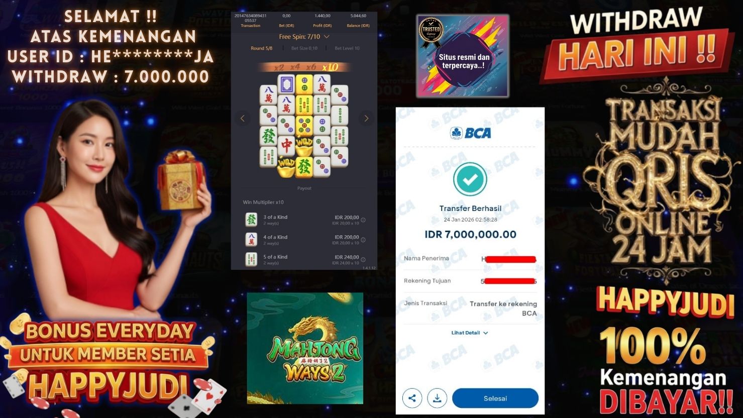 HAPPYJUDI JACKPOT SLOT MAHJONG WAYS 2 